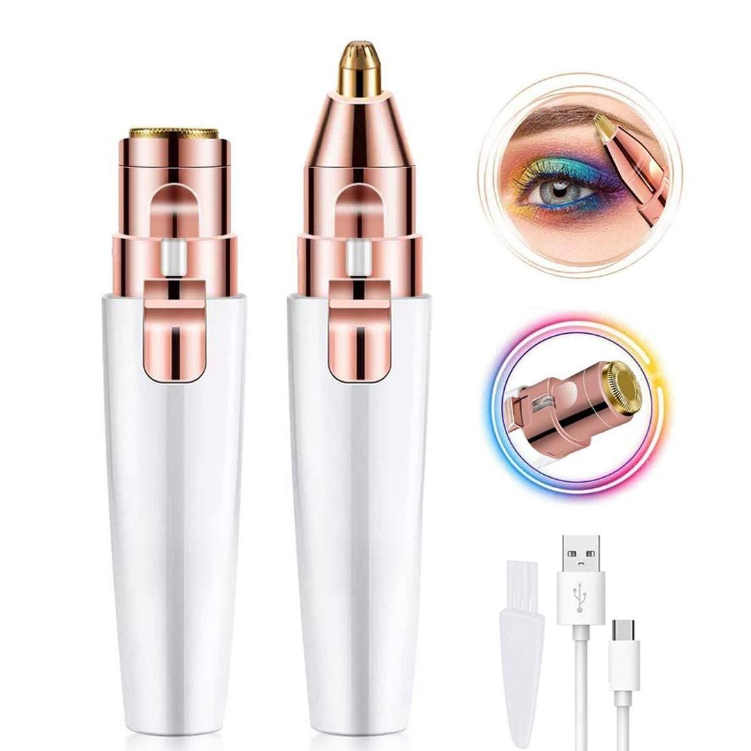 Rechargeable Women's Eyebrows Hair Trimmer