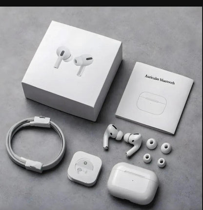 Premium White Bluetooth Earbuds | Long Battery Life & Crystal Clear Sound